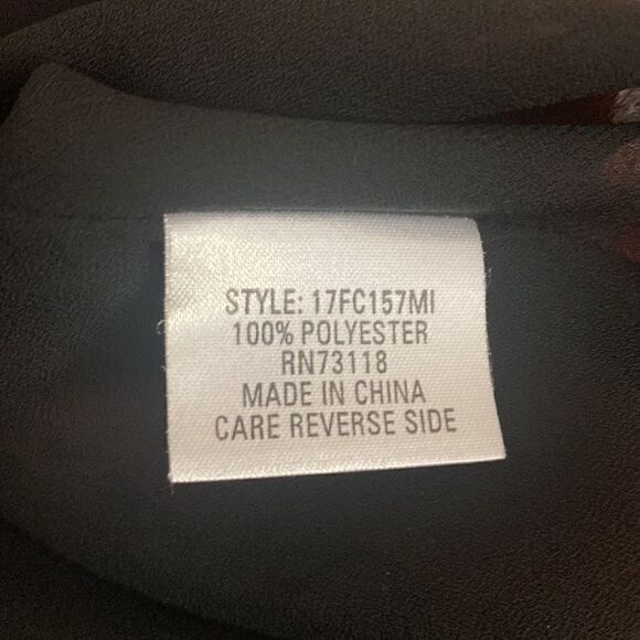 🌸🌸DRESSED BY DAVID PINK FLORAL HIGH LOW TOP SIZE M! - Picture 8 of 8